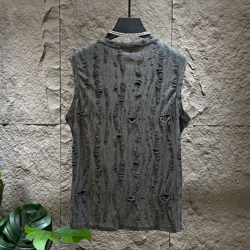 Men's Fashion All-matching Solid Color Vest Suit