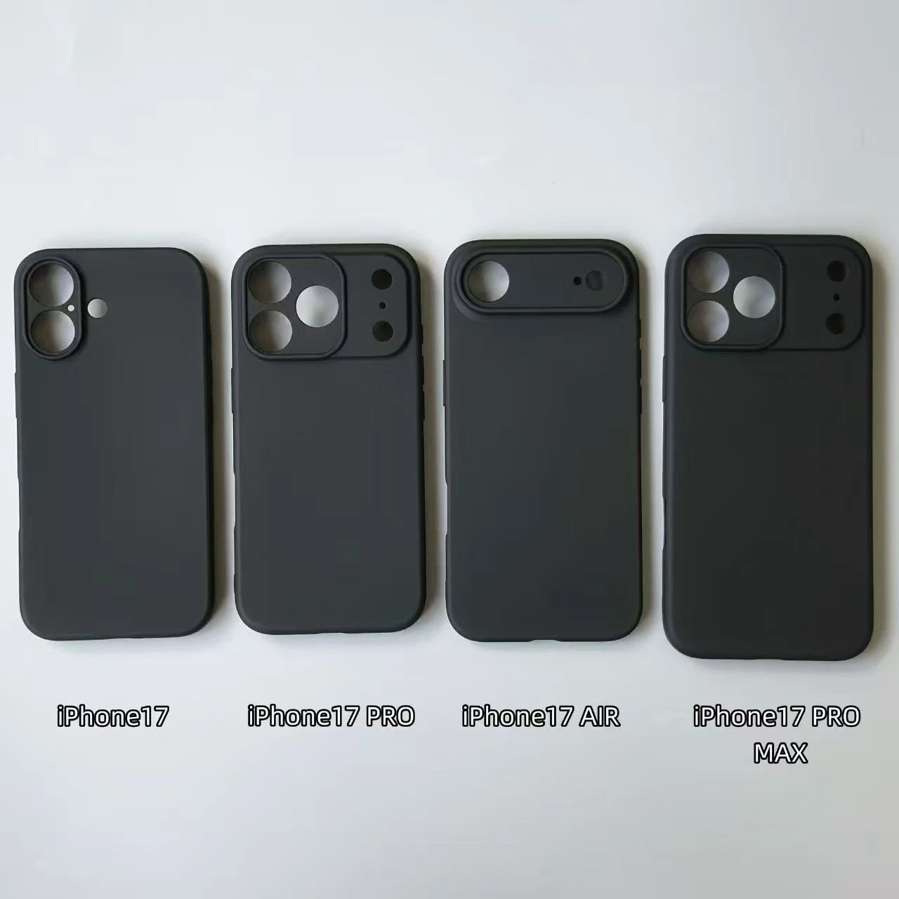 Liquid Silicone Shockproof Case for Iphone 17 Pro Max Matte Case for Iphone 17 Pro Cover for Iphone17 Air Soft Case