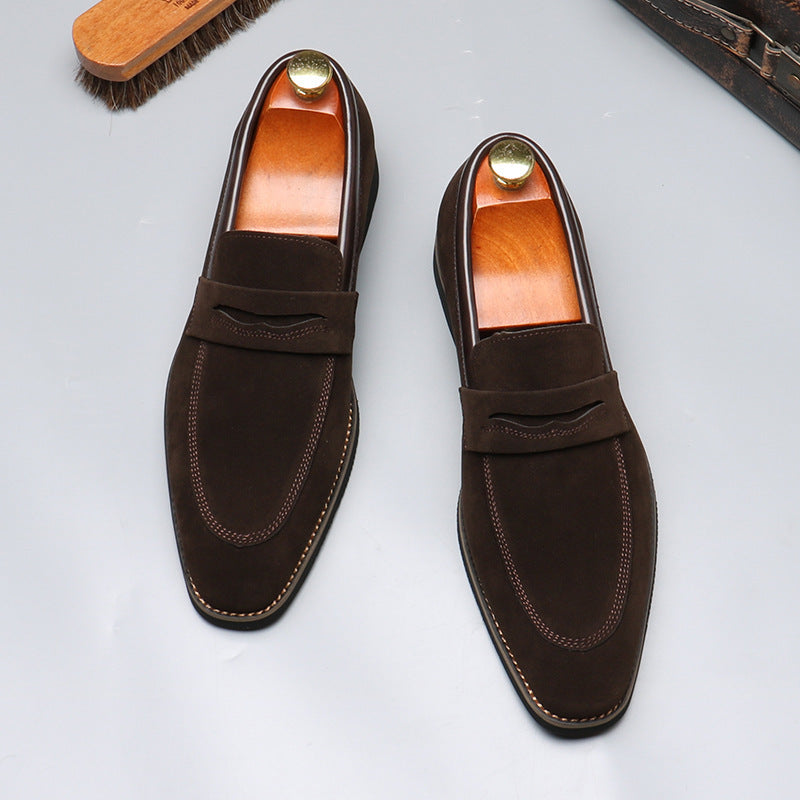 Fashion Personality British Style Loafers Men