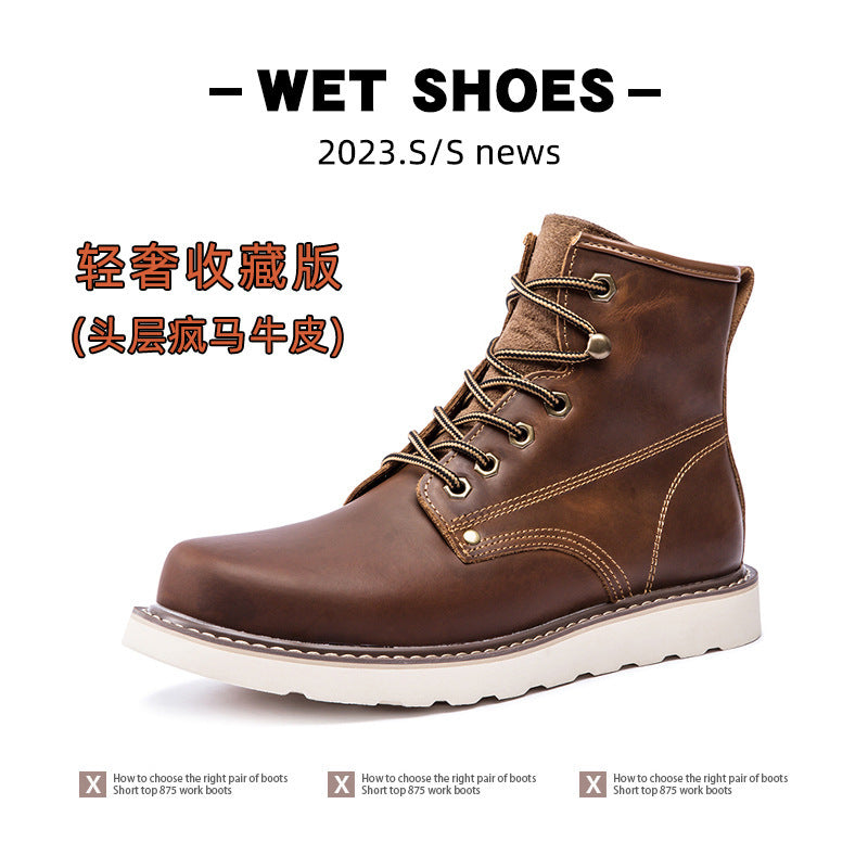 New Vintage Martin Boots American-style Ankle Boots